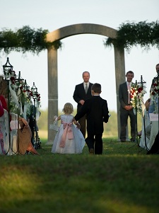 aisle flowers